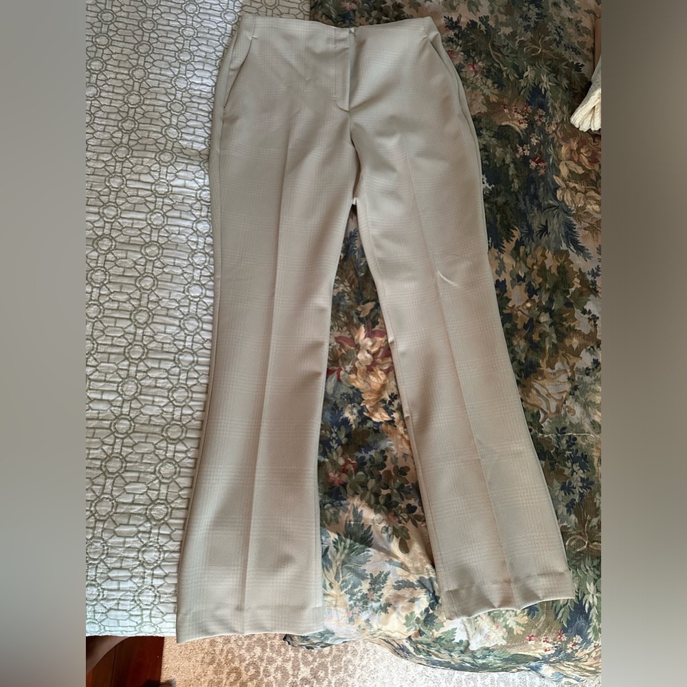 NWT Express Plaid Pull On Dress Pant